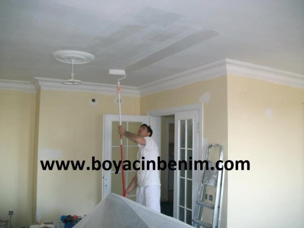 Bebek Boyacı Duvar Kağıdı Ustası